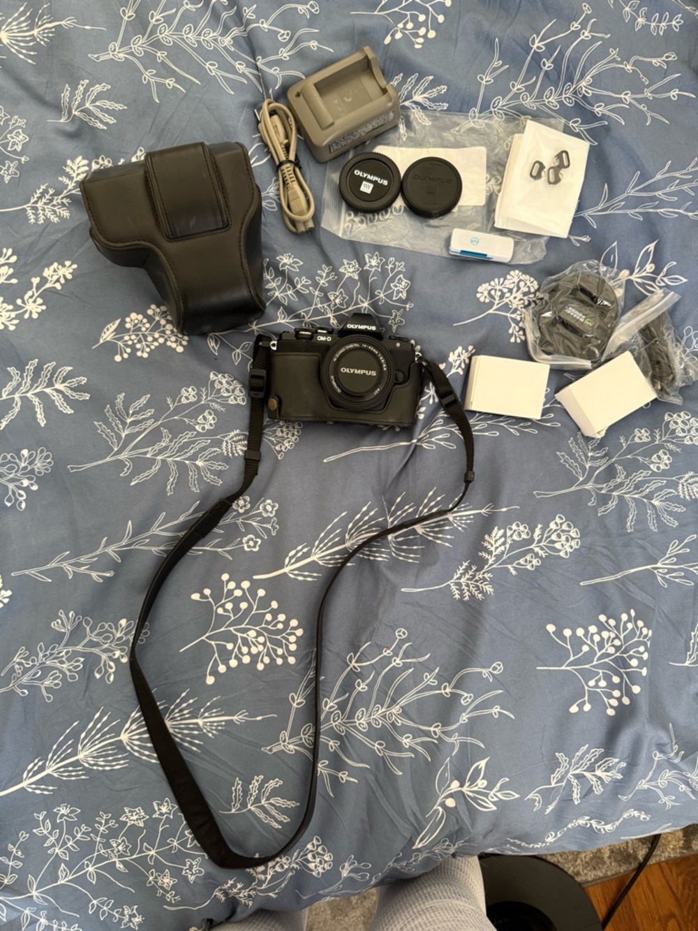 Olympus OM-D E-M10 Mirrorless Digital Camera with 14-42mm F3.5-5.6 Lens